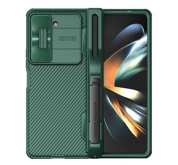SAMSUNG Galaxy Z Fold5 (SM-F946), Nillkin Camshield Pro mobiltok, Zöld
