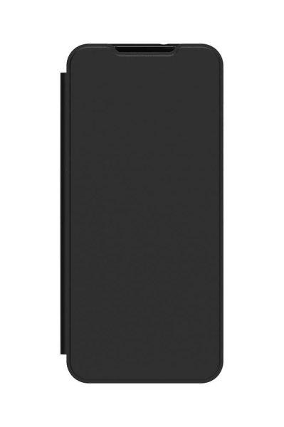 Samsung A25 5G kártyatartós flip tok, Fekete