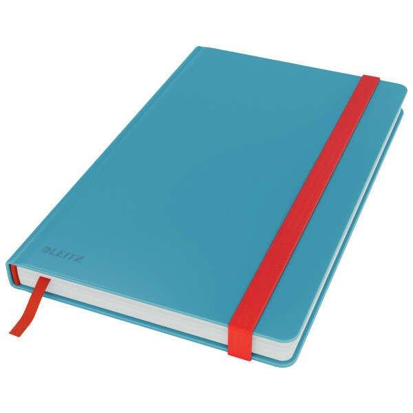 Leitz COSY Soft touch jegyzetfüzet (A5), nyugodt kék, kockás