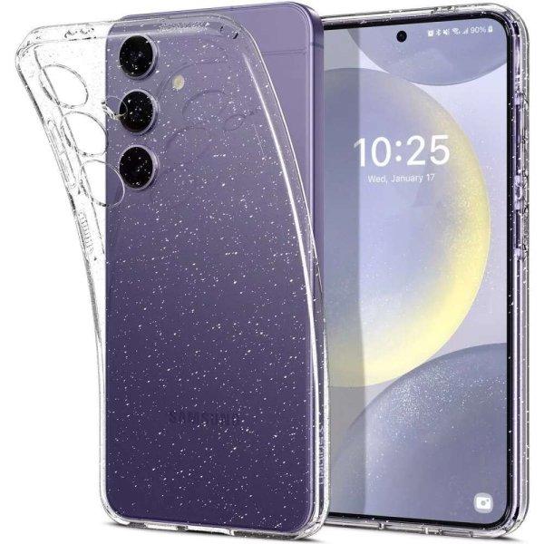Samsung Galaxy S24 SM-S921, Szilikon tok, Spigen Liquid Crystal Glitter,
átlátszó (8809971222235)