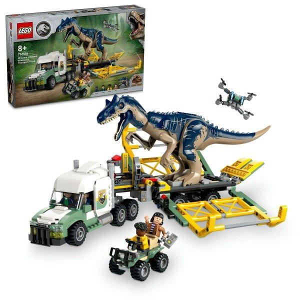 LEGO® Jurassic World Dinóküldetések: allosaurust szállító kamion 76966