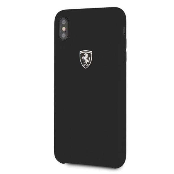 Ferrari Hardcase FEOSIHCI65BK iPhone Xs Max fekete Szilikon Off pálya tok
telefon tok hátlap