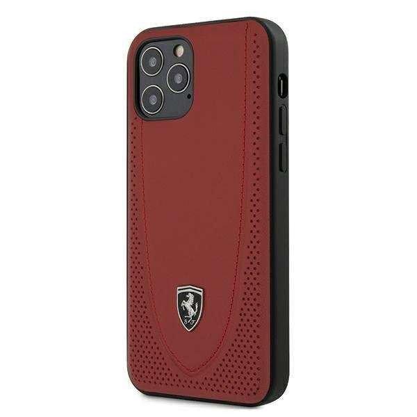 Hátlapvédő tok Apple iPhone 12 Pro mobiltelefonhoz - Ferrari , Piros