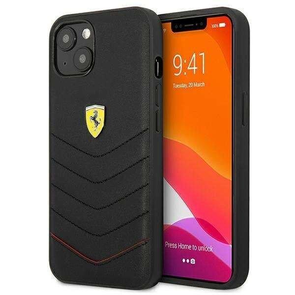 Tok iPhone 13 Minihez, Ferrari, FEHCP13SRQUK, Off Track Quilted Collection,
fekete