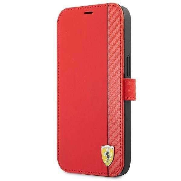 Tok iPhone 13 Mini, Ferrari, FESAXFLBKP13SRE, On Track Carbon Stripe Collection,
piros