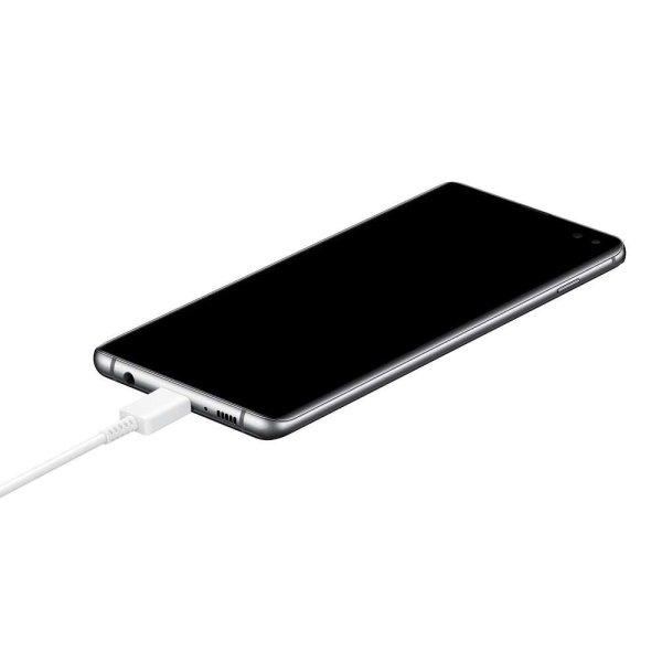 Samsung EP-TA800EBE hálózati töltő, USB-C to USB-C kábel mellékelve
(DA705BWE), 25 W, Fehér