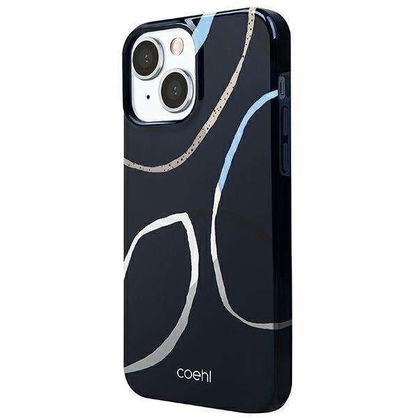Apple iphone 13 - Uniq Coehl Valley egyedi mintázatú telefontok,
Sötétkék/Mintás