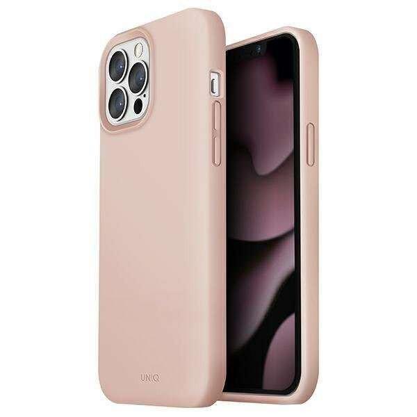 UNIQ Lino védőtok iPhone 13 Pro /13-hoz, Blush Pink
