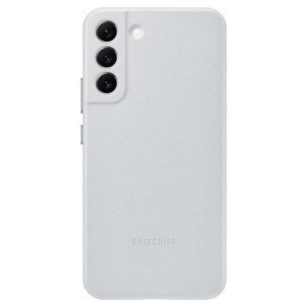 Samsung Galaxy S22 Plusz Bőr Hátlap, V.Szürke
