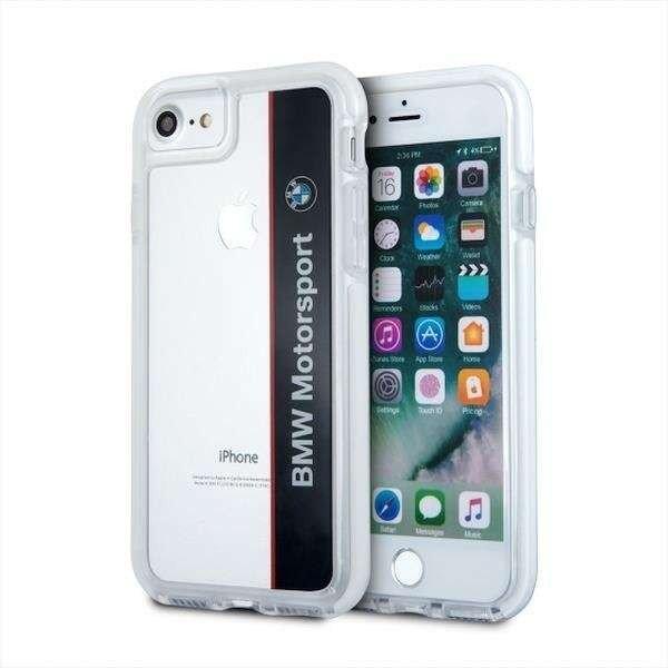Apple iPhone 7 / 8 / SE (2020) BMW Transparent Case műanyag hátlap tok
szilikon kerette (BMW Licenc) - BMHCP7SPVNA, Átlátszó