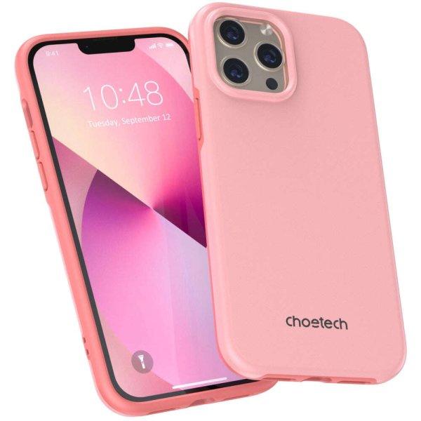 Apple iPhone 13 Pro Max Choetech MFM Anti-drop case ütésálló Magsafe tok,
Rózsaszín