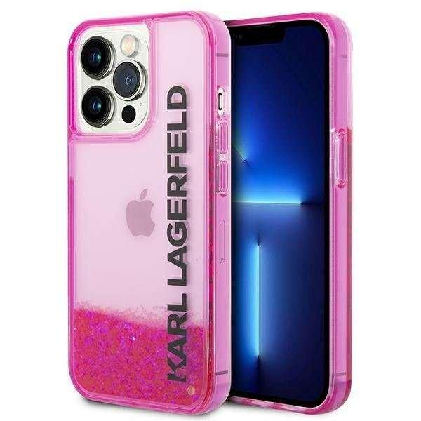 Karl Lagerfeld KLHCP14LLCKVF Apple iPhone 14 Pro pink hardcase Liquid Glitter
Elong telefontok