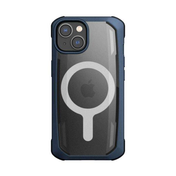 Apple iPhone 14 Raptic X-Doria Secure Mag ütésálló Magsafe tok, Kék