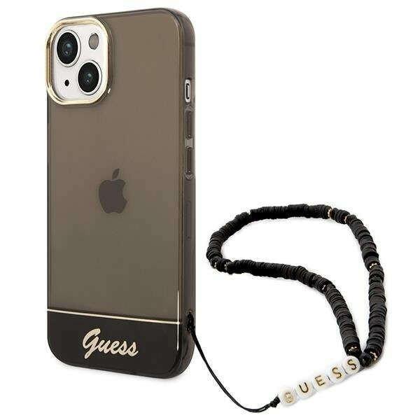 Guess GUHCP14MHGCOHK Apple iPhone 14 Plus fekete hardcase Translucent Pearl
Strap telefontok