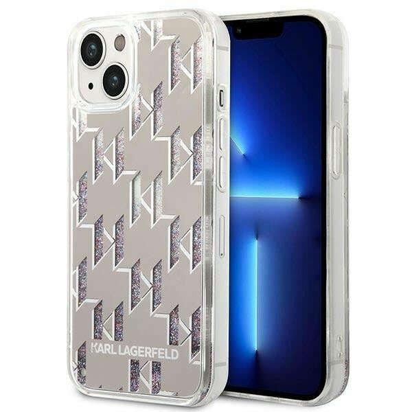 Karl Lagerfeld KLHCP14MLMNMS Apple iPhone 14 Plus hardcase silver Liquid Glitter
Monogram telefontok