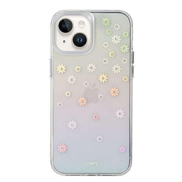 UNIQ Coehl Aster védőtok iPhone 14 Plus-hoz, tavaszi rózsaszín