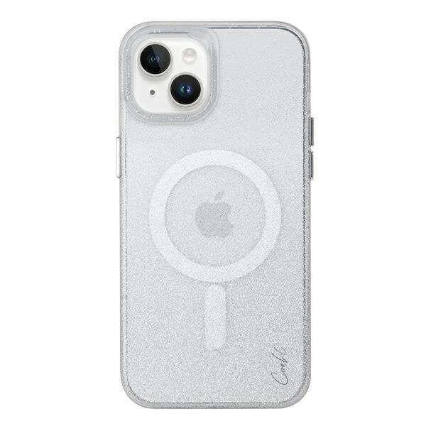 UNIQ Coehl Lumino védőtok iPhone 14-hez, csillogó ezüst