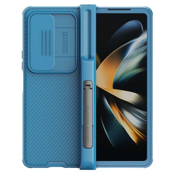 Samsung Galaxy Z Fold4 Nillkin Camshield Pro tok kameravédővel, Kék