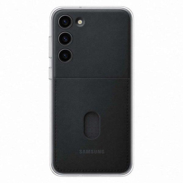 Samsung Frame Case Telefontok, Galaxy S23 Plus készülékhez, fekete