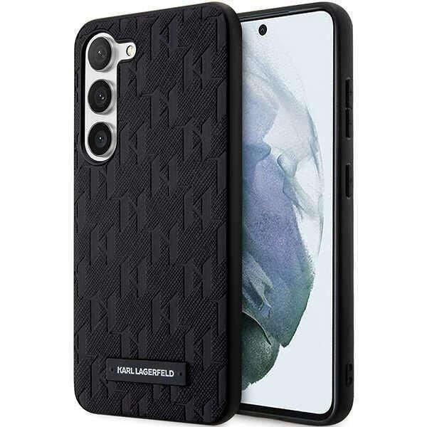 Karl Lagerfeld Saffiano Mono Metal Logo védőtok Samsung Galaxy S23+
telefonhoz, fekete