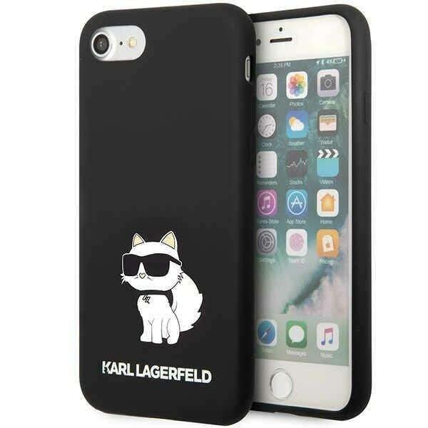 Karl Lagerfeld KLHCI8SNCHBCK Apple iPhone SE 2022/SE 2020/8/7 hardcase fekete
Silicone Choupette telefontok