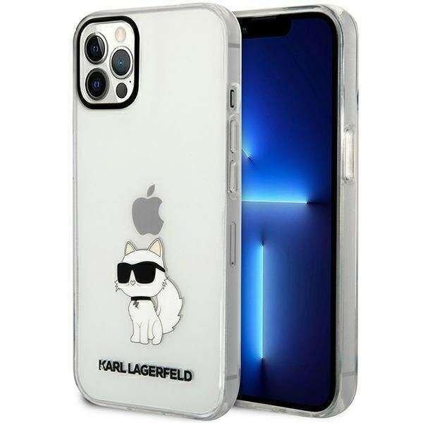 Apple iPhone 12 - 12 Pro Karl Lagerfeld Ikonik Choupette eredeti tok -
KLHCP12MHNCHTCT, Átlátszó
