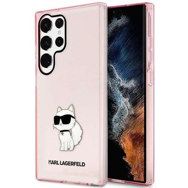 Samsung Galaxy S23 Ultra Karl Lagerfeld Ikonik Choupette tok - KLHCS23LHNCHTCP,
Rózsaszín