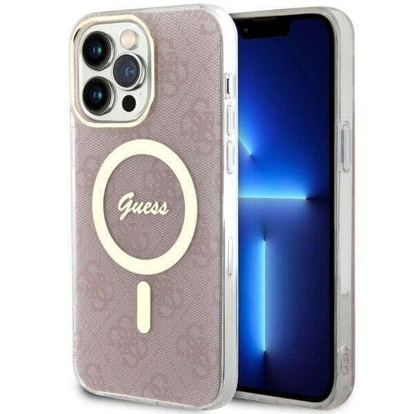 Guess tok iPhone 14 Pro Max 6,7 hüvelykes, rózsaszín, 4G MagSafe
készülékhez