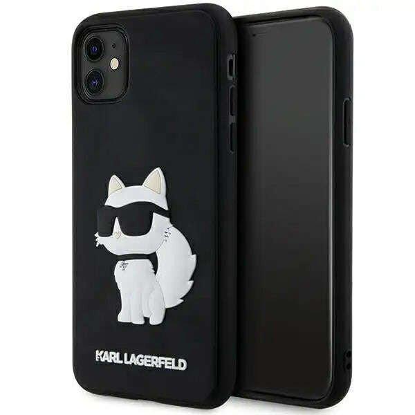 Karl Lagerfeld telefontok iPhone 11-hez, fekete/fehér