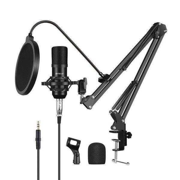 Kondenzátor mikrofon készlet Puluz PU612B Studio Broadcast