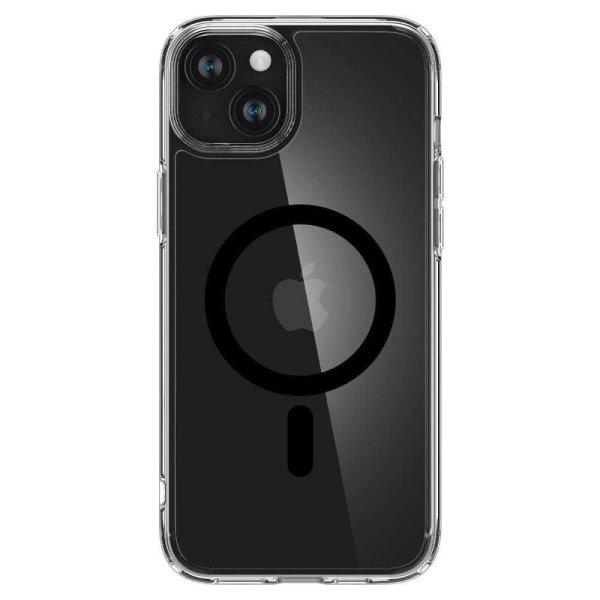 iPhone 15 tok, Spigen Ultra Hybrid MagSafe, fekete