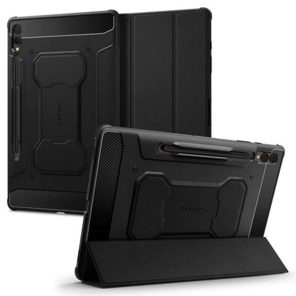Spigen Rugged Armor Pro tok kompatibilis a Samsung Galaxy Tab S9 Plus 12,4
hüvelykes fekete