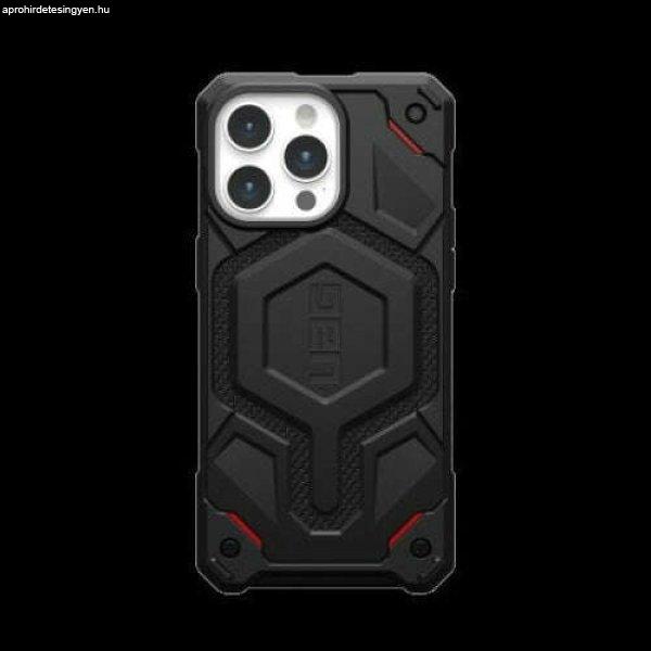 UAG Monarch Pro védőtok iPhone 15 Pro Max telefonhoz, Kevlar Black