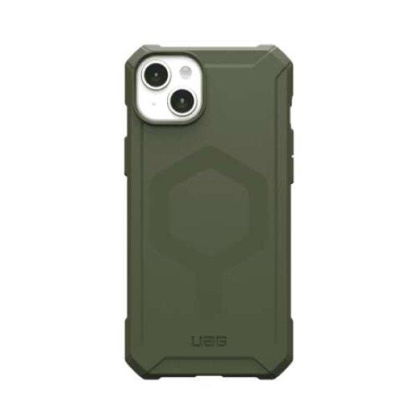 UAG Essential Armor Magsafe védőtok iPhone 15 Plus-hoz, olíva színű