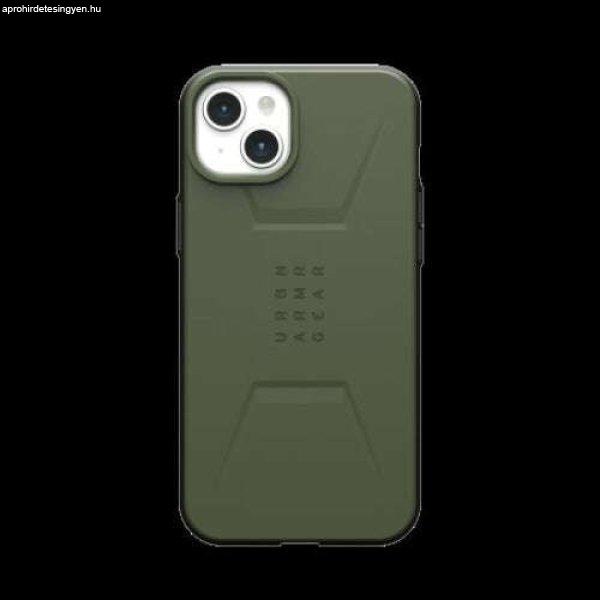 UAG Civilian Magsafe védőtok iPhone 15 Plus-hoz, Olive Drab