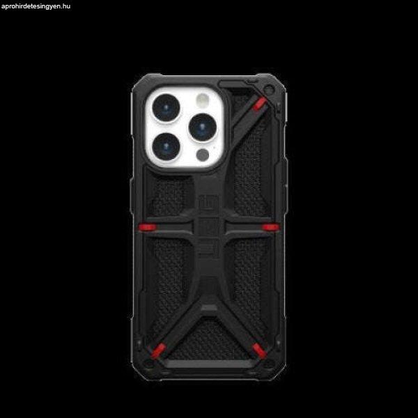 UAG Monarch Series védőtok iPhone 15 Pro-hoz, Kevlar Black