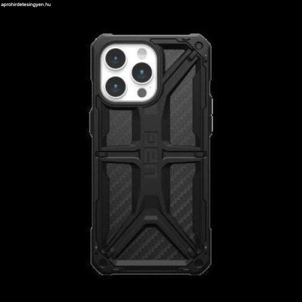 UAG Monarch Series védőtok iPhone 15 Pro Maxhez, szénszálas