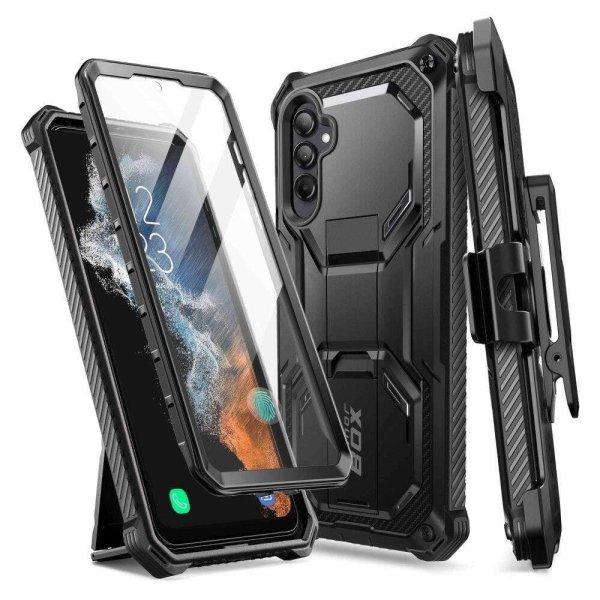 360 fokos tok Supcase i-Blason Armorbox kompatibilis Samsung Galaxy S23 FE-vel,
kijelző védelem, fekete