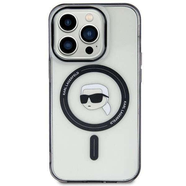 Telefontok, Karl Lagerfeld, iPhone 15 Plus 6,7 hüvelyk, átlátszó