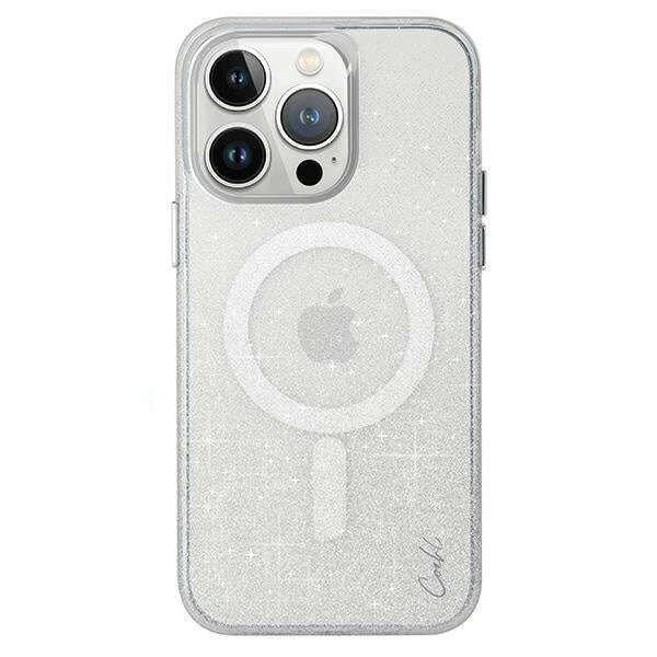 iPhone 15 Pro Max, Uniq, TPU, ezüst tok
