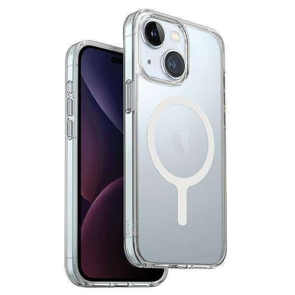 iPhone 15 tok 6,1 hüvelykes, Uniq, LifePro Xtreme Magclick, TPU, átlátszó