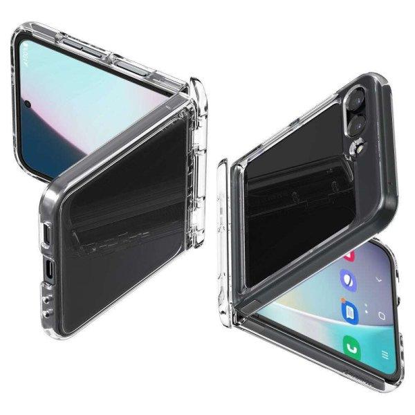 Spigen Thin Fit Pro vékony tok kompatibilis a Samsung Galaxy Z Flip 5 Crystal
Clear telefonnal