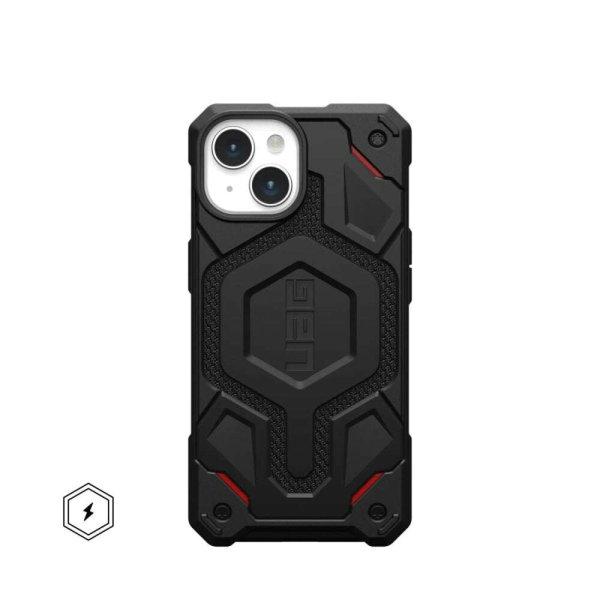 UAG Monarch Pro védőtok iPhone 15-höz, Kevlár fekete