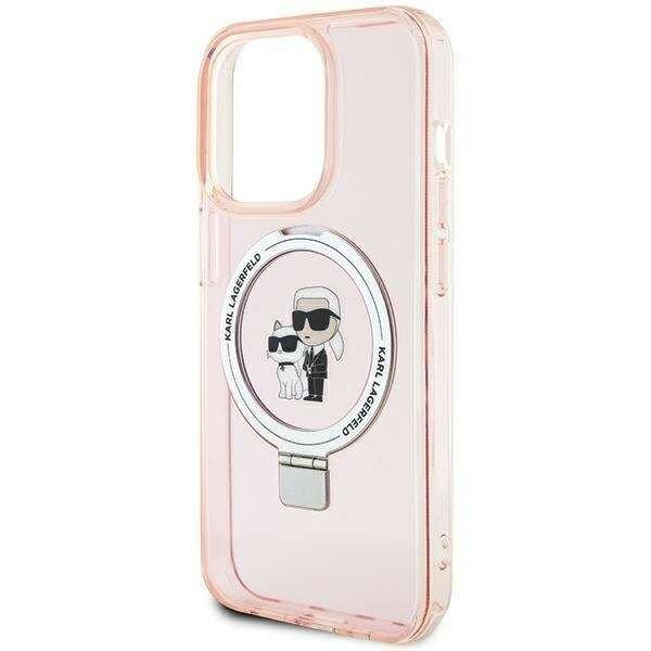 Karl Lagerfeld kompatibilis Magsafe tok iPhone 15 Pro Max készülékhez,
rózsaszín