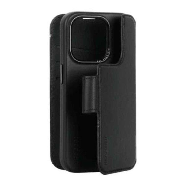 Bőr védőtok levehető pénztárcával Dekódolt kompatibilis a MagSafe iPhone
15 Plus készülékkel, fekete