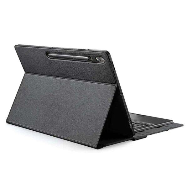 DuxDucis Keyboard TK Series billentyűzet tok kompatibilis a Samsung Galaxy Tab
S9 Ultra 14,6 hüvelykes fekete
