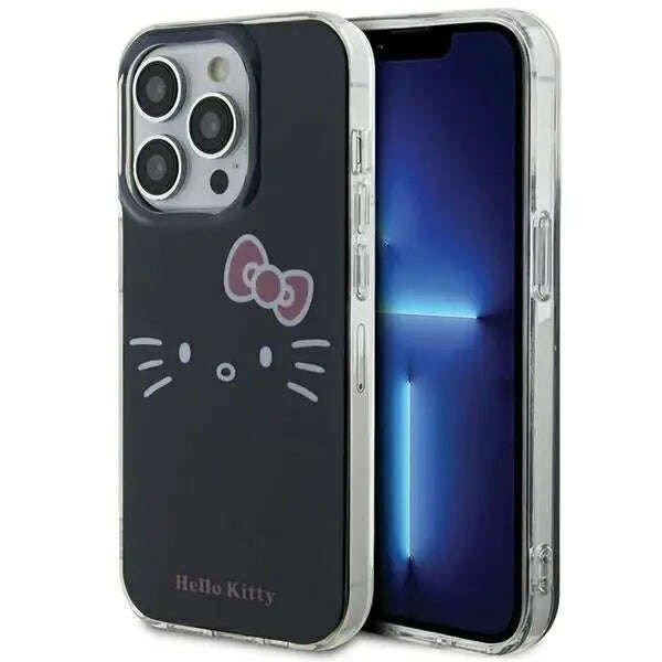 Hello Kitty IML Kitty Face - telefontok iPhone 15 Pro Max fekete