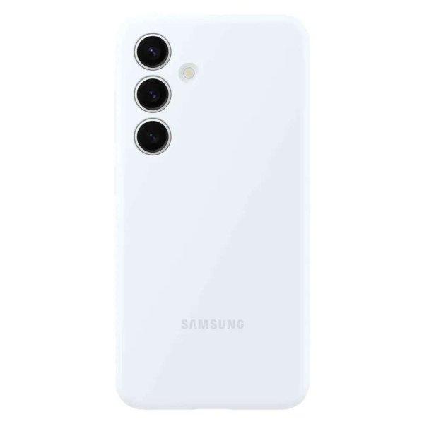 Samsung Galaxy S24 szilikon tok, Fehér