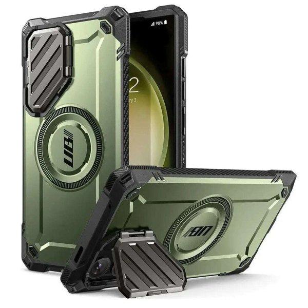 Supcase Unicorn Beetle XT MagSafe tok kompatibilis a Samsung Galaxy S24 Ultra
Green telefonnal