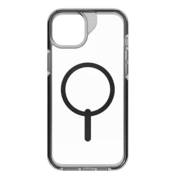 Tok, Zagg, MagSafe iPhone 15 Pro-hoz, átlátszó/fekete